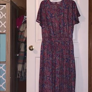 Paisley Patterned Dress